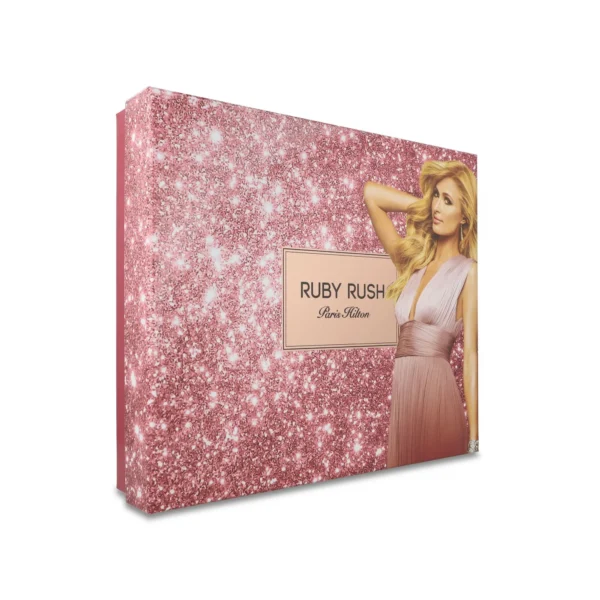 SET Paris Hilton Ruby Rush EDP 4 Pzs 100 ml