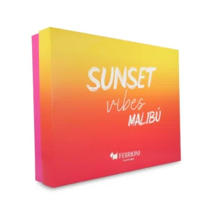 SET Ferrioni Sunset Vibes Malibu EDT 100 ml 3 Pzs