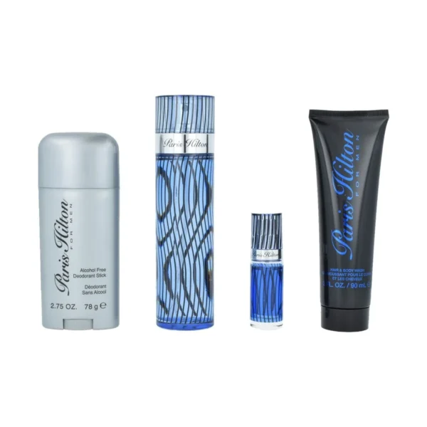 SET Paris Hilton For Men EDT 4 Pzs 100 ml