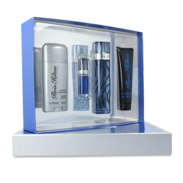SET Paris Hilton For Men EDT 4 Pzs 100 ml